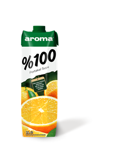 Aroma %100 Meyve Suyu 1/1 Portakal 1000ml