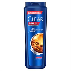 Clear Şampuan 600 Ml Saç Dökülmelerine Karşı Etkili Erkek