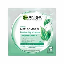 Garnier Nem Bombası Kağıt Maske Yeşil 32 Gr